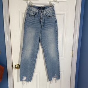 Hollister ultra high-rise crop vintage Street Women's Jeans w25 l26